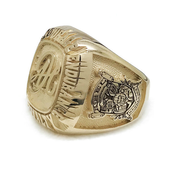 Boldness Courage Endure Loyalty Personalized ring